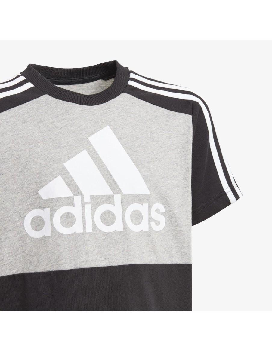 T-SHIRT ENFANT ADIDAS ESSENTIALS COLORBLOCK- GN3982