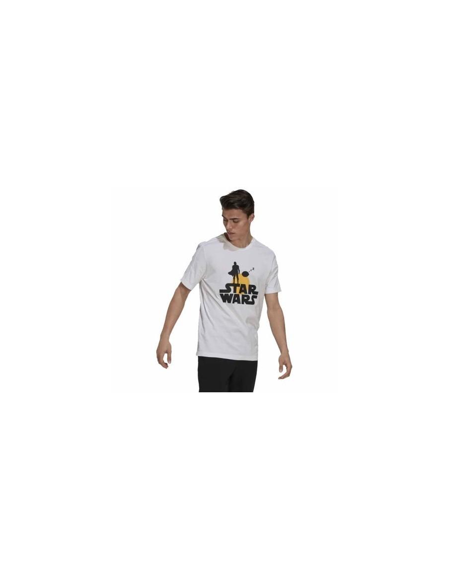 T-SHIRT UOMO ADIDAS X STAR WARS: THE MANDALORIAN GRAPHIC- GS6223