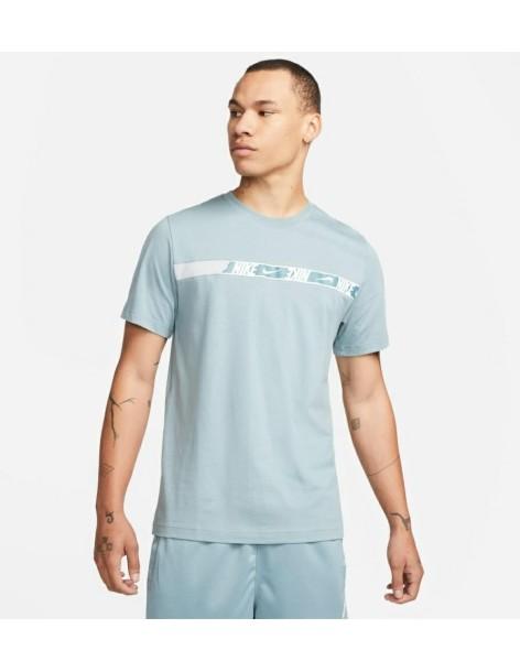 MAN T-SHIRT NIKE SPORTSWEAR 100% BAUMWOLLE GREY-DM4675-015
