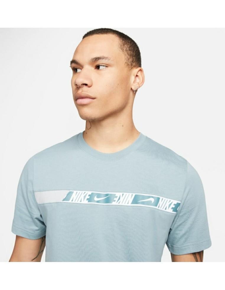 MAN T-SHIRT NIKE SPORTSWEAR 100% BAUMWOLLE GREY-DM4675-015