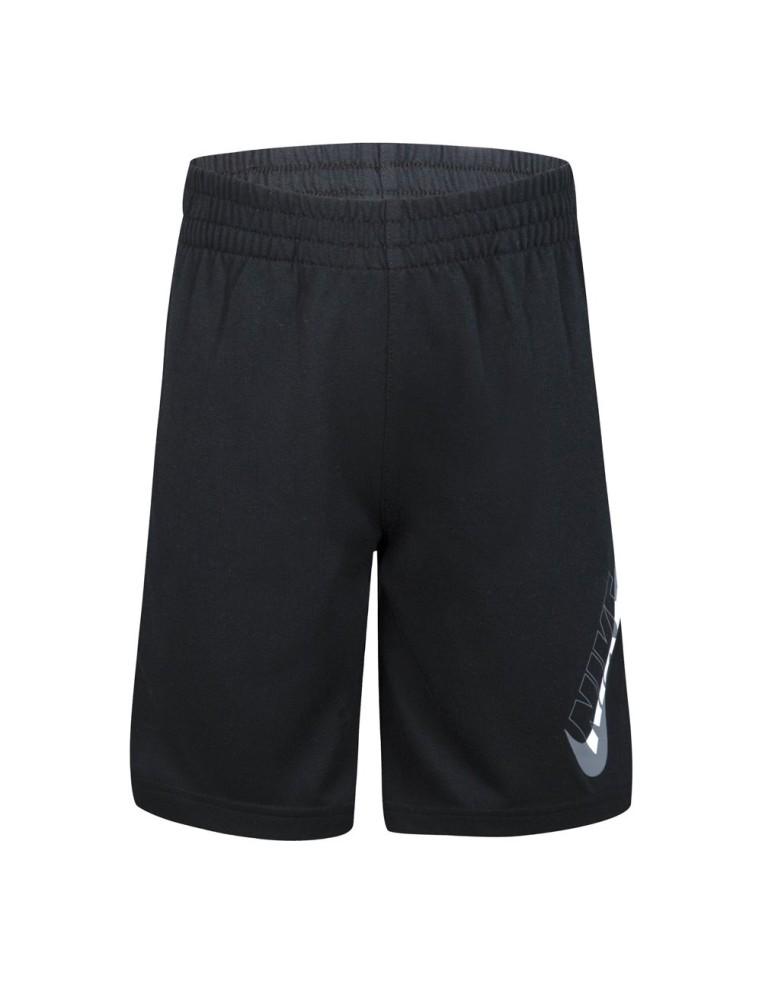 KINDERSHORTS NIKE SPORTSWEAR JSY HBR 65 % VISKOSE 35 % POLYESTER-SCHWARZ-86J466-023