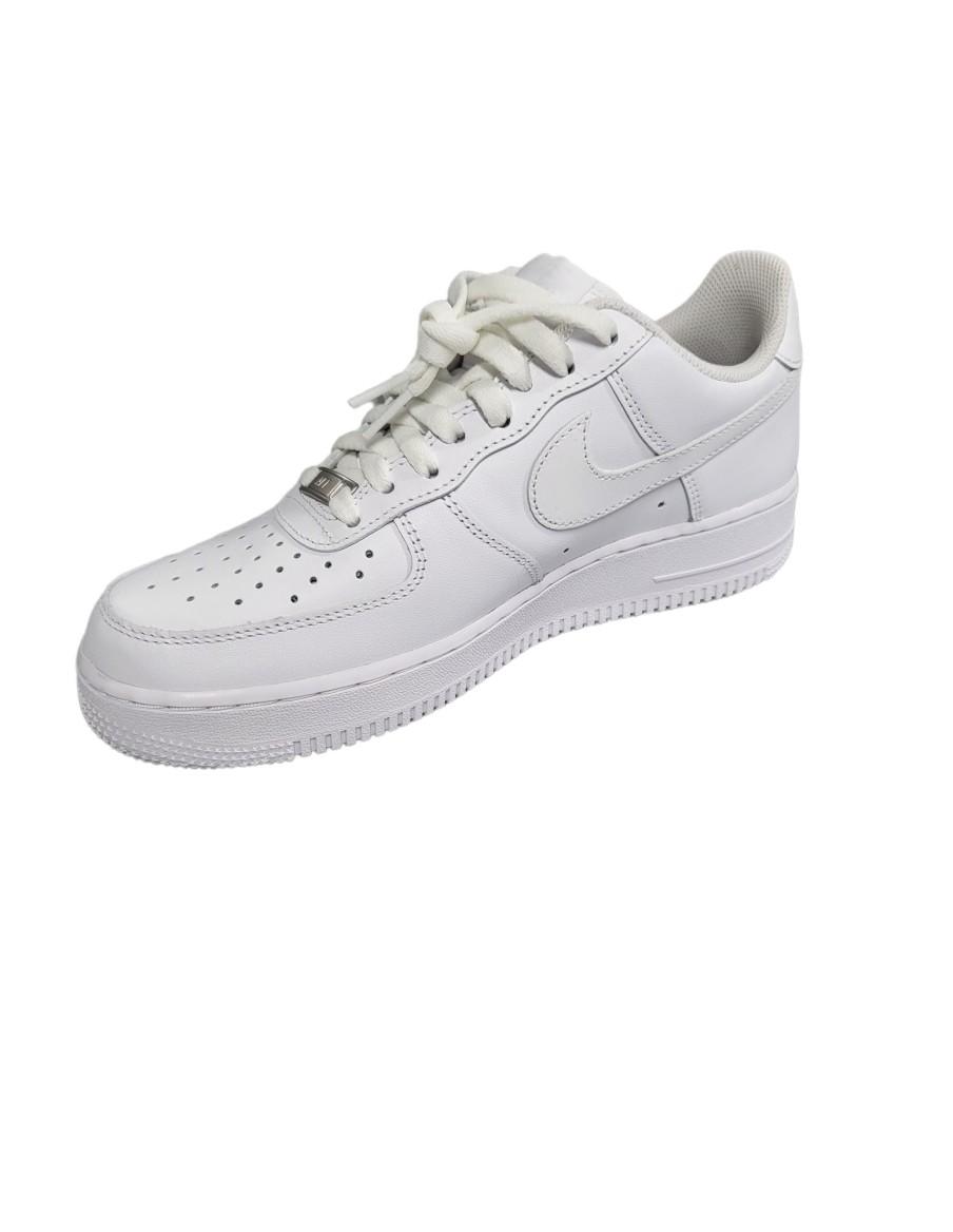 SNEAKERS NIKE AIR FORCE 1 '07 PELLE BIANCA-DH2920-111