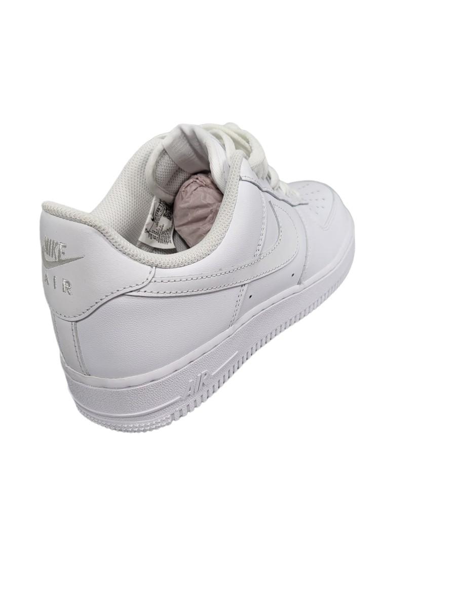 SNEAKERS NIKE AIR FORCE 1 '07 PELLE BIANCA-DH2920-111