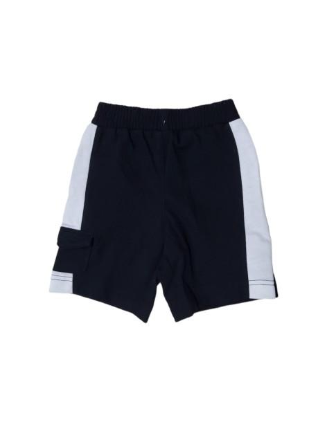 SHORT NIKE NSW LIL FRUITS JSY ENFANT- NOIR / BLANC-60% COTON-40% POLYESTER-86J619-023 2