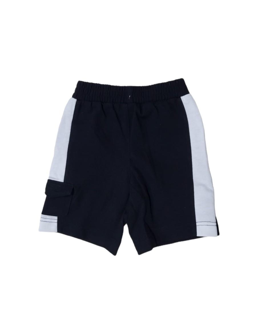 NIKE NSW LIL FRUITS JSY KINDERSHORTS – SCHWARZ/WEIß – 60 % BAUMWOLLE – 40 % POLYESTER-86J619-023