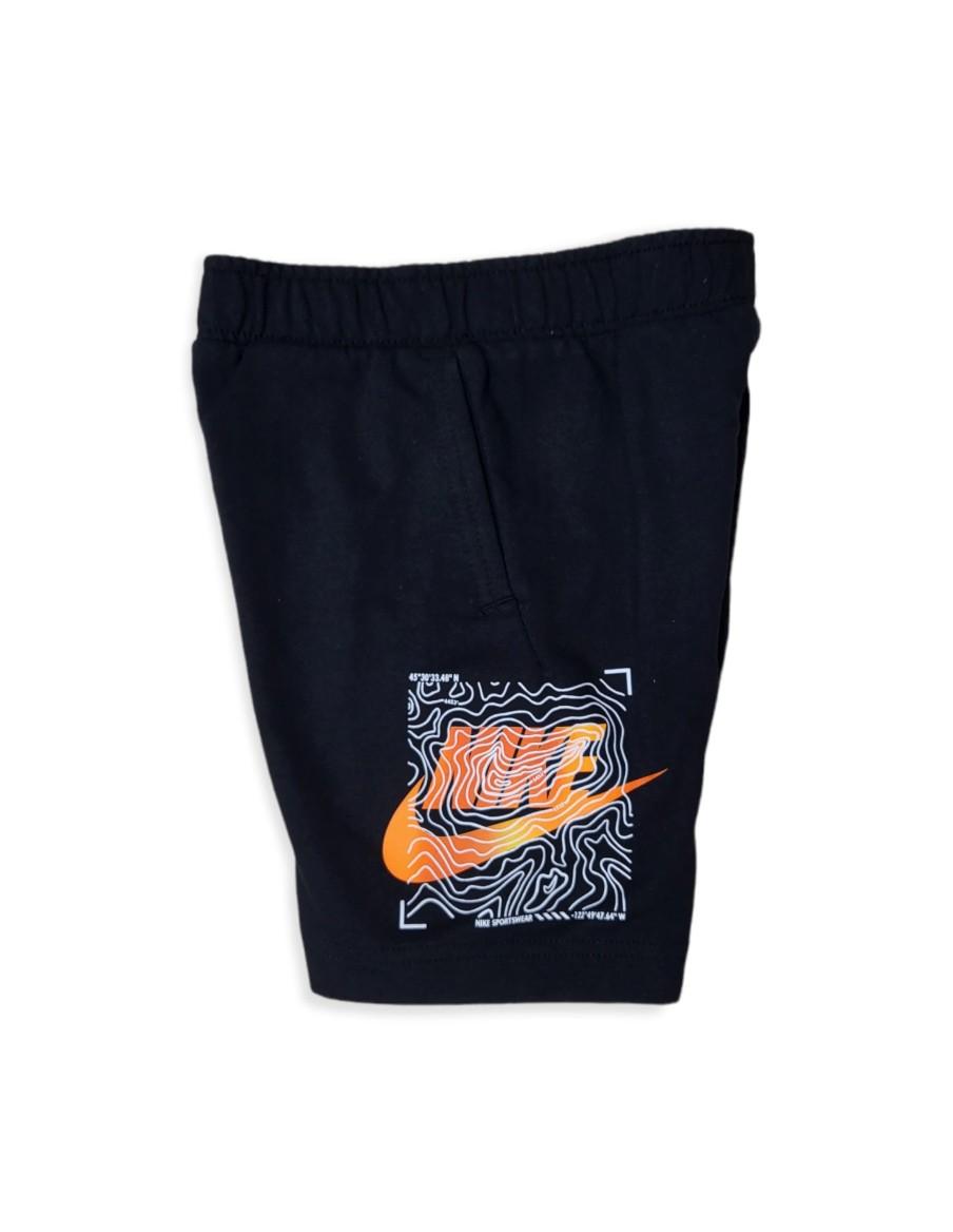 NIKE NSW ELEVATE FT KINDERSHORTS SCHWARZ-60 % BAUMWOLLE 40 % POLYESTER-86J503-023