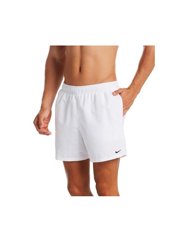 BADEANZUG FÜR HERREN NIKE 5 VOLLEY 100 % POLYESTER-WEIß-NESSA560-100