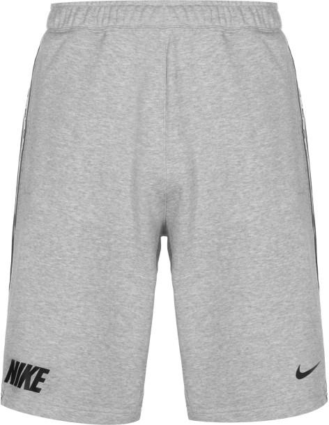 PANTALONCINO UOMO NIKE SPORTSWEAR 80% COTONE 20% POLIESTERE-GRIGIO-DR9973-063
