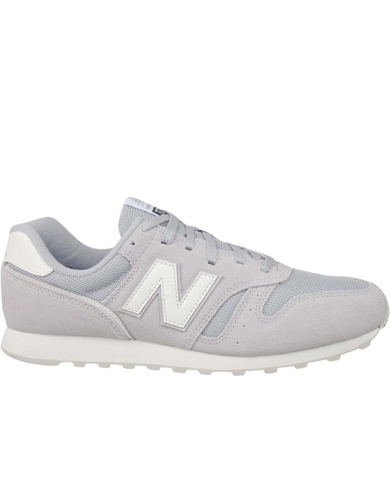 SNEAKERS UOMO NEW BALANCE 373 PELLE SCAMOSCIATA/TELA- GRIGIO- ML373BU2