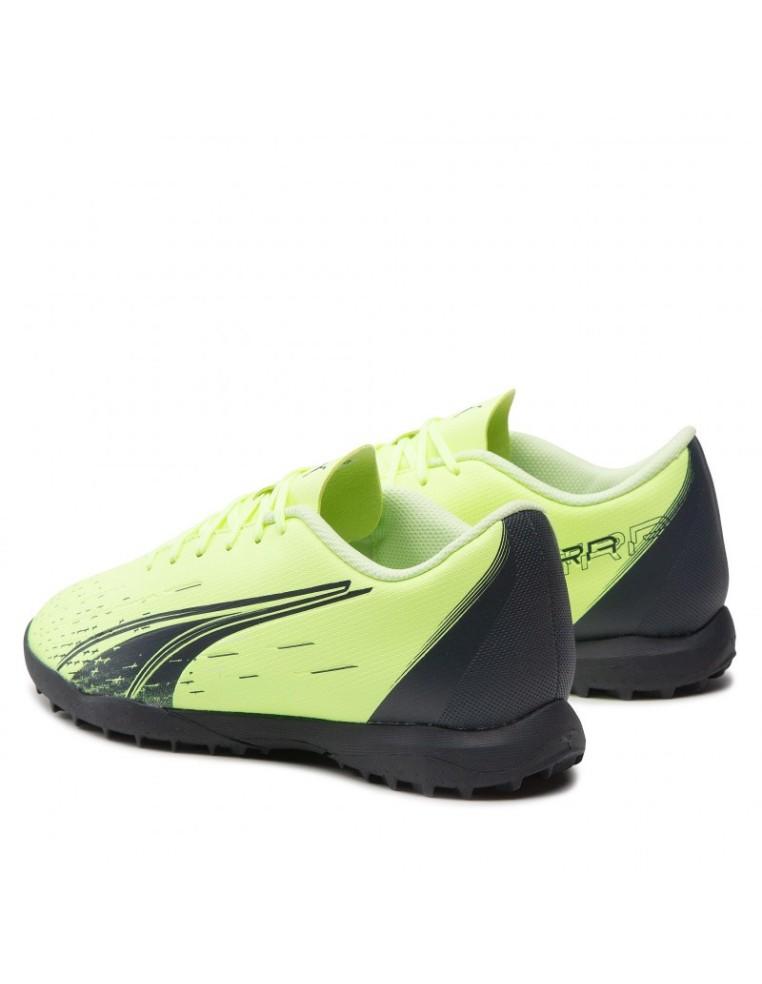 SCARPE CALCIO PUMA ULTRA PLAY TT-PELLE-VERDE FLUO-106909-01