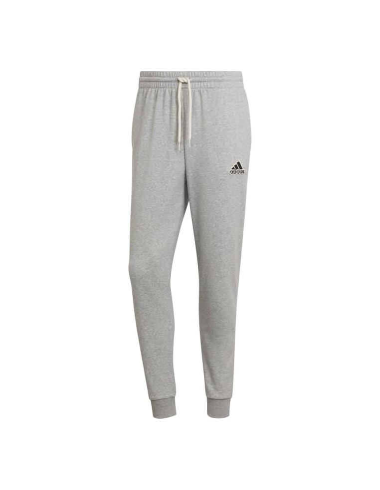 PANTALONE UOMO ADIDAS ESSENTIALS FEELCOMFY FRENCH TERRY-70%COTONE/30%POLIESTERE-GRIGIO-HE1857