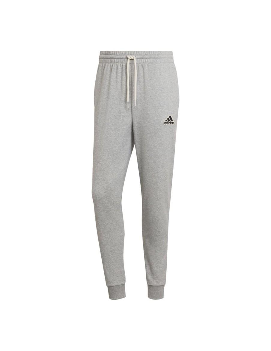 HOSE HERREN ADIDAS ESSENTIALS FEELCOMFY FRENCH TERRY-70% BAUMWOLLE / 30% POLYESTER-GRAU-HE1857