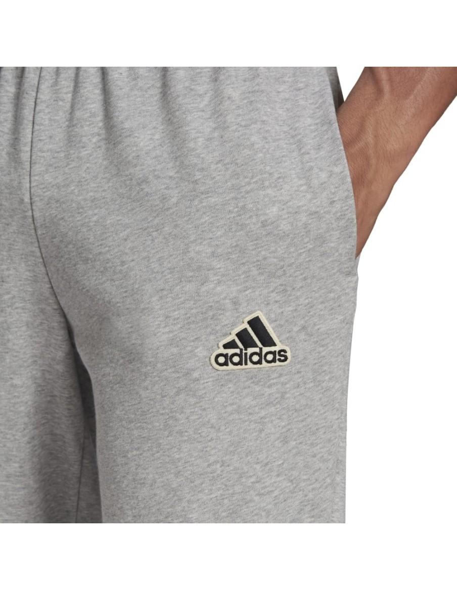 HOSE HERREN ADIDAS ESSENTIALS FEELCOMFY FRENCH TERRY-70% BAUMWOLLE / 30% POLYESTER-GRAU-HE1857