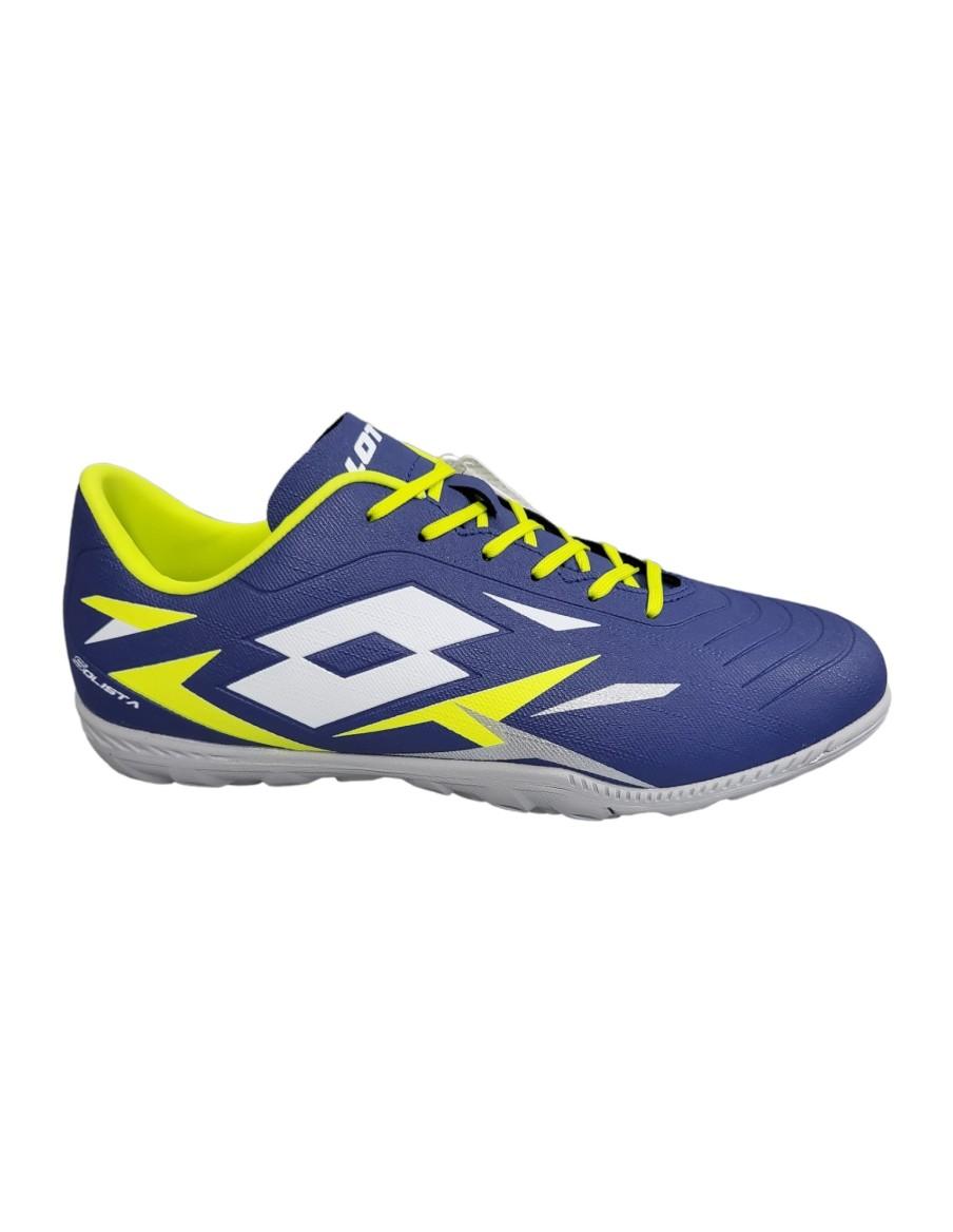 FUSSBALLSCHUHE MAN LOTTO SOLISTA 700 VI TF-LEDER-BLAU-218134-9GM