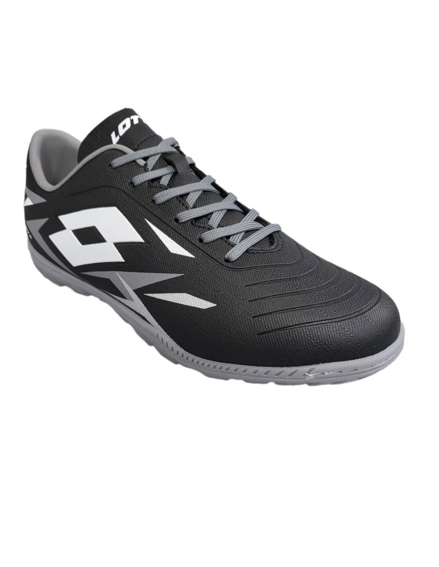 FOOTBALL SHOES MAN LOTTO SOLISTA 700 VI TF-LEATHER-BLACK-218134-9GK