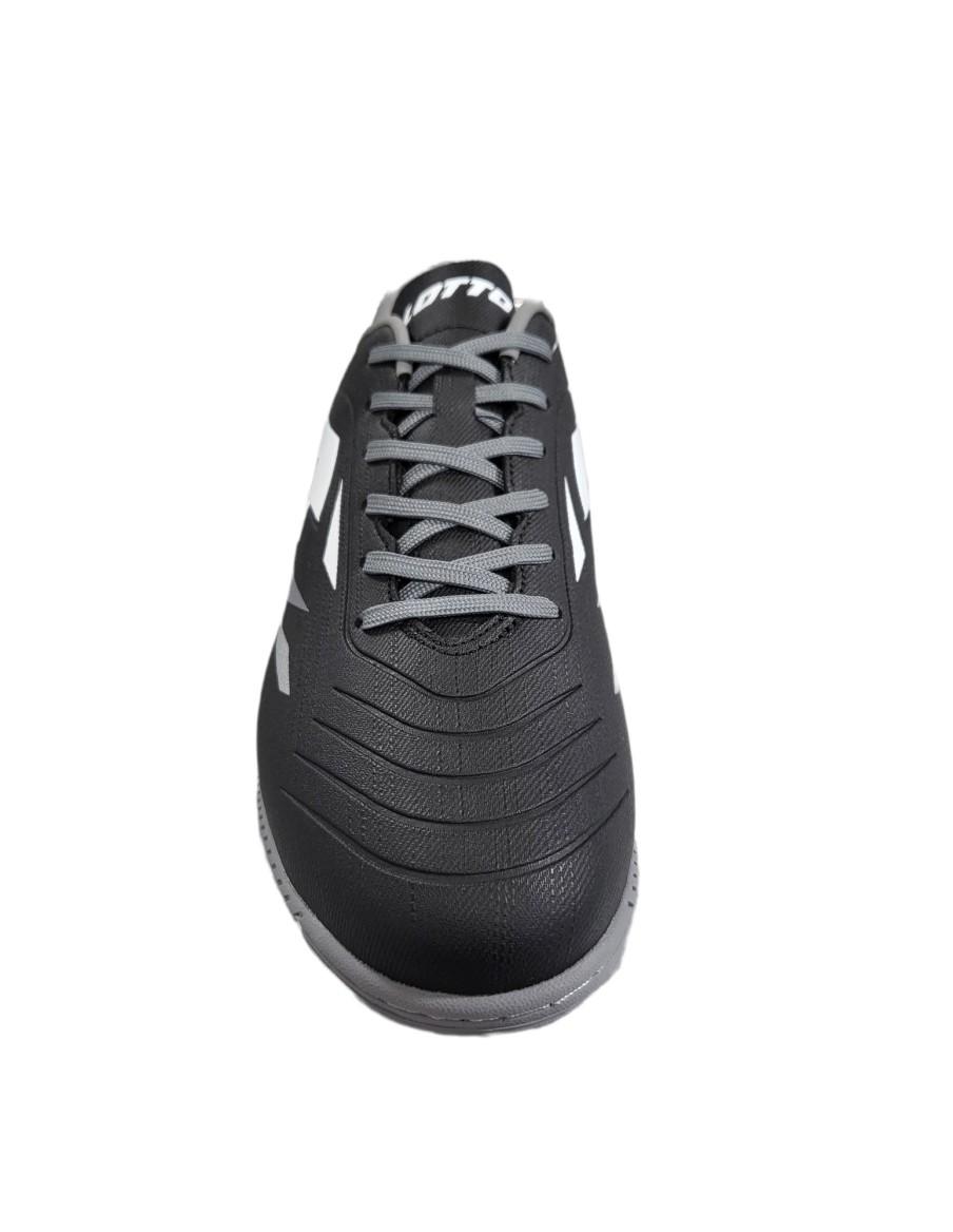 SCARPE CALCETTO UOMO LOTTO SOLISTA 700 VI TF-PELLE-NERO-218134-9GK