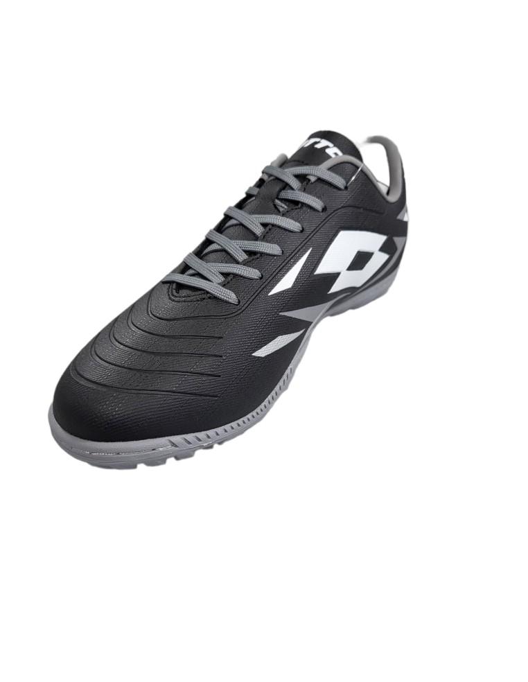 SCARPE CALCETTO UOMO LOTTO SOLISTA 700 VI TF-PELLE-NERO-218134-9GK