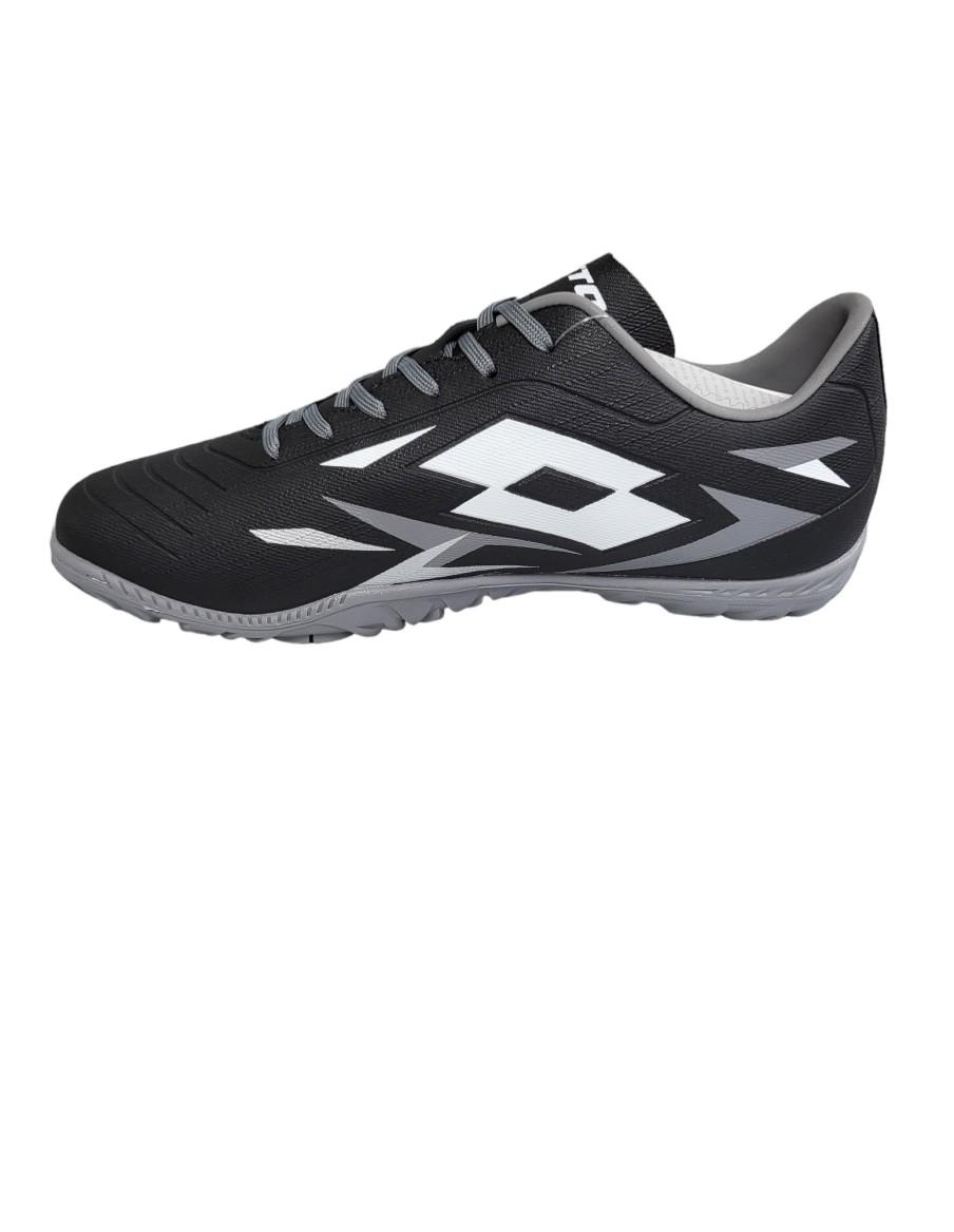 FOOTBALL SHOES MAN LOTTO SOLISTA 700 VI TF-LEATHER-BLACK-218134-9GK