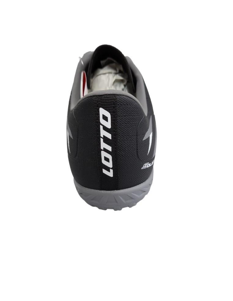 SCARPE CALCETTO UOMO LOTTO SOLISTA 700 VI TF-PELLE-NERO-218134-9GK