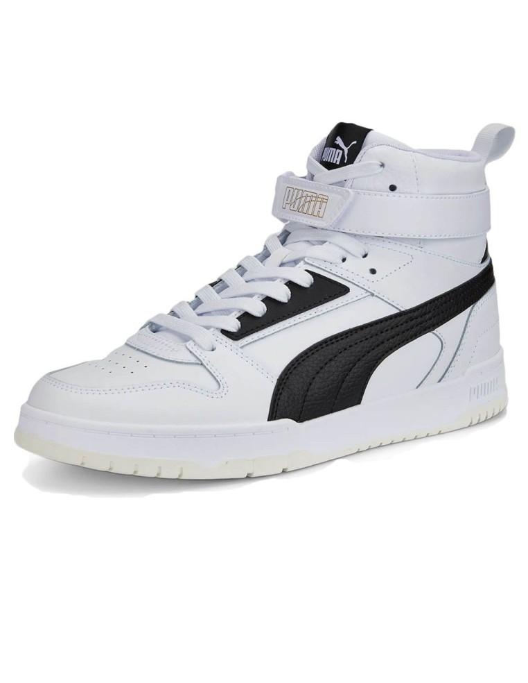 CHAUSSURES PUMA RBD GAME-CUIR-BLANC / NOIR-385839-01