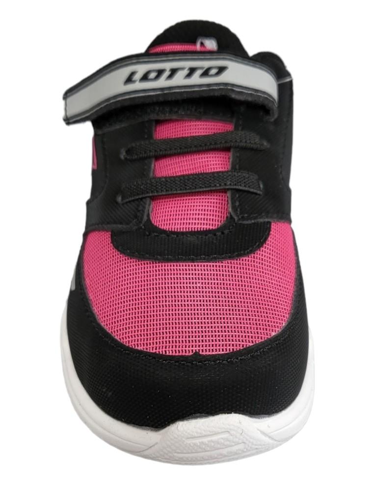 ZAPATOS LOTTO NIÑA SPACELITE AMF 2 II INF S- NEGRO/ROSA-218189-310