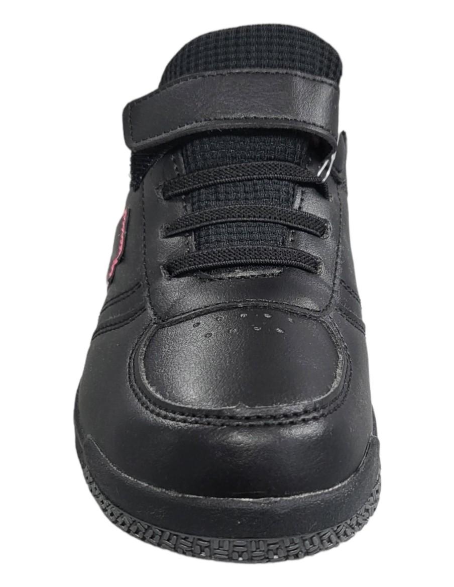 SCHUHE MÄDCHEN LOTTO SET ACE AMF XIX-LEDER-SCHWARZ-218202-7J1