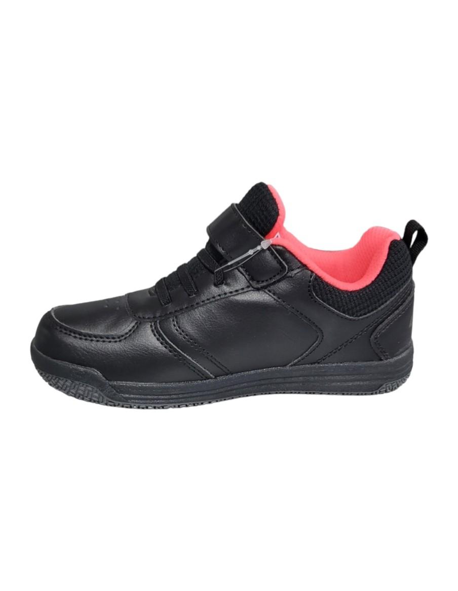 SCHUHE MÄDCHEN LOTTO SET ACE AMF XIX-LEDER-SCHWARZ-218202-7J1