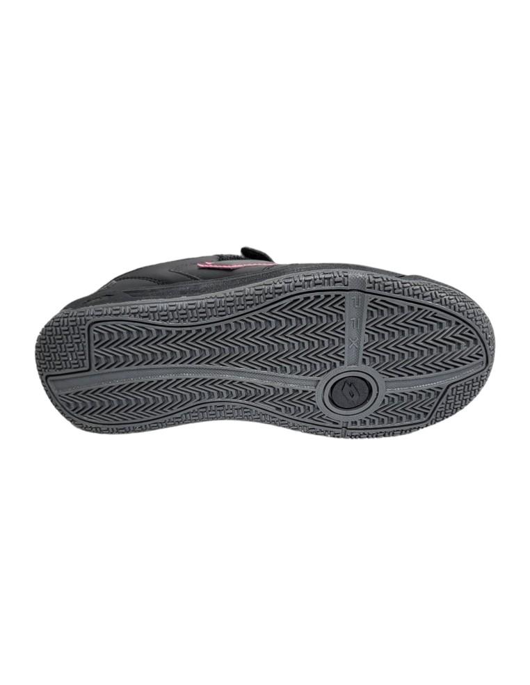 CHAUSSURES FILLE ENSEMBLE LOTTO ACE AMF XIX-CUIR-NOIR-218202-7J1
