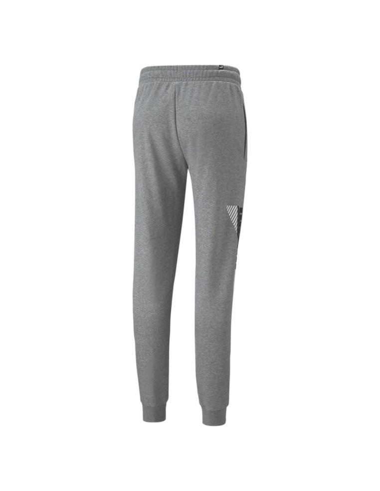 PANTALON HOMME PUMA POWER LOGO-66% COTON / 34% POLYESTER-NOIR-849796-03