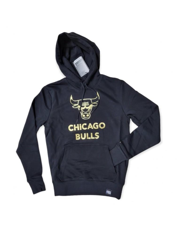 FELPA UOMO NEW ERA CHICAGO BULLS LOGO METALLIZZATO-12893104