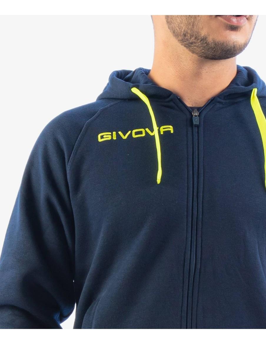 Survêtement GIVOVA KING BLEU/JAUBE FLUORESCENT Survêtement GIVOVA KING BLEU/JAUBE FLUORESCENT
