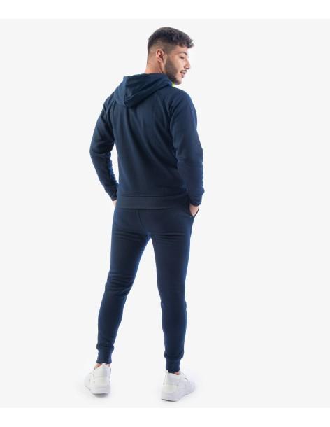 TUTA GIVOVA KING BLU/GIALLO FLUO 2