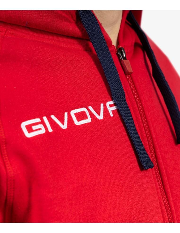 TRACKSUIT GIVOVA KING RED/BLUE