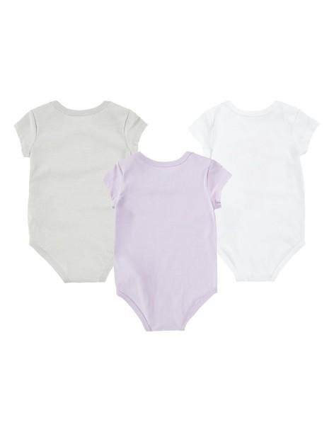 BODY GIRL NIKE SUMMER DAZE 3-TEILIGER BODYSUIT-LILA/GRAU/WEISS-16J550-P6I 2
