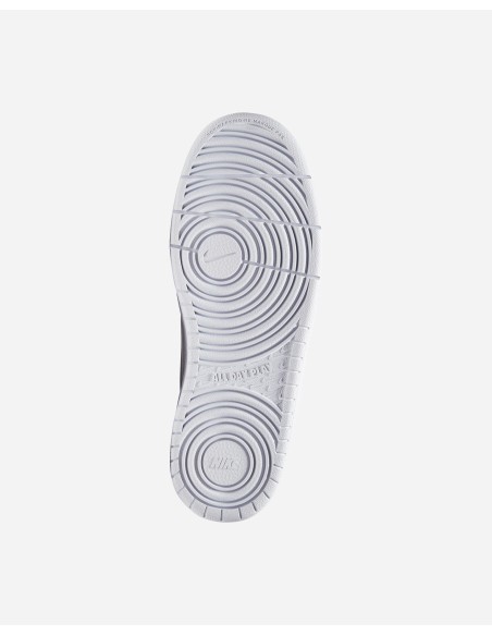 CHAUSSURES NIKE COURT BOROUGH MID 2 (GS) - BLANC - CUIR - CD7782-100
