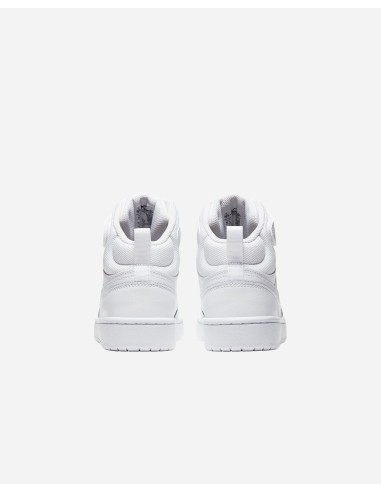 NIKE COURT BOROUGH MID 2 (GS) SCHUHE – WEIß – LEDER – CD7782-100