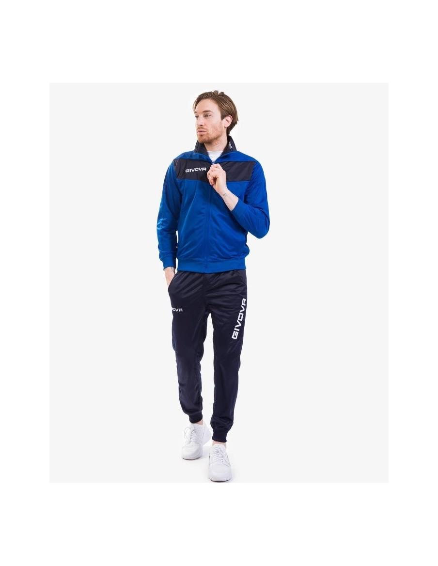 TUTA UOMO GIVOVA MODELLO VISA AZZURRO / BLU