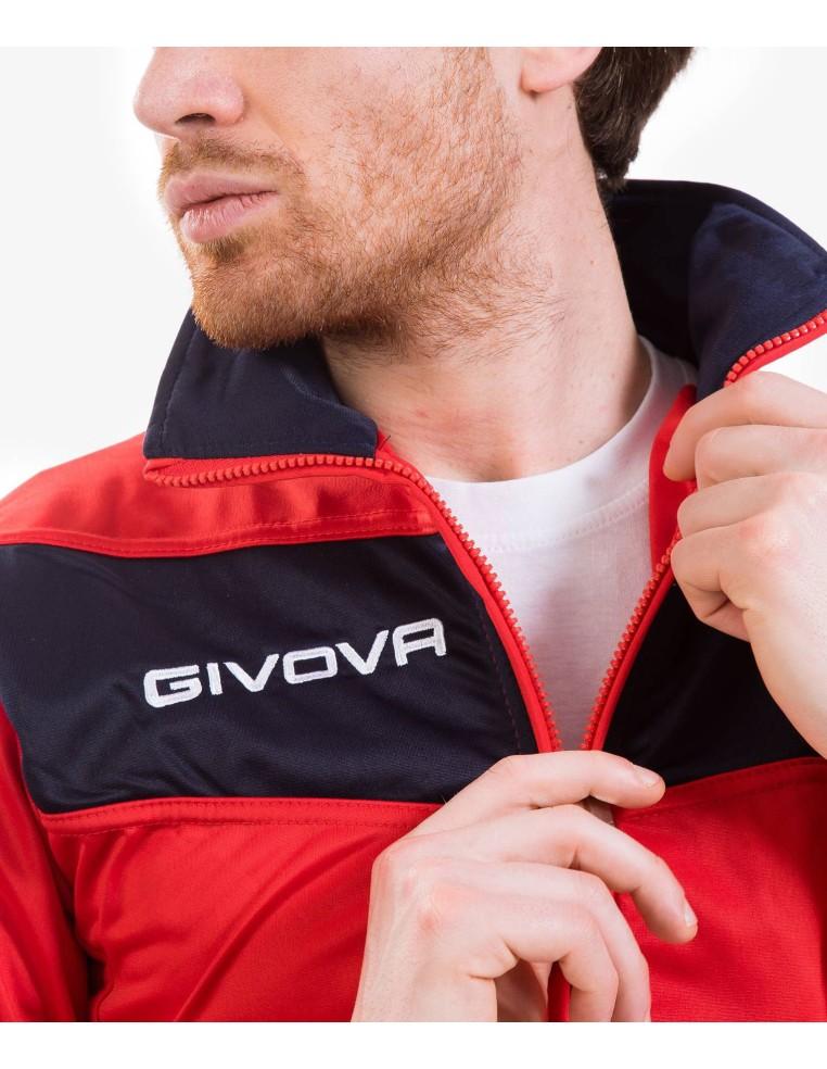 TUTA UOMO GIVOVA MODELLO VISA ROSSO / BLU