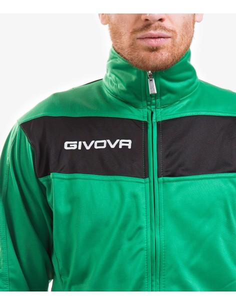 TUTA UOMO GIVOVA MODELLO VISA VERDE / NERO 2