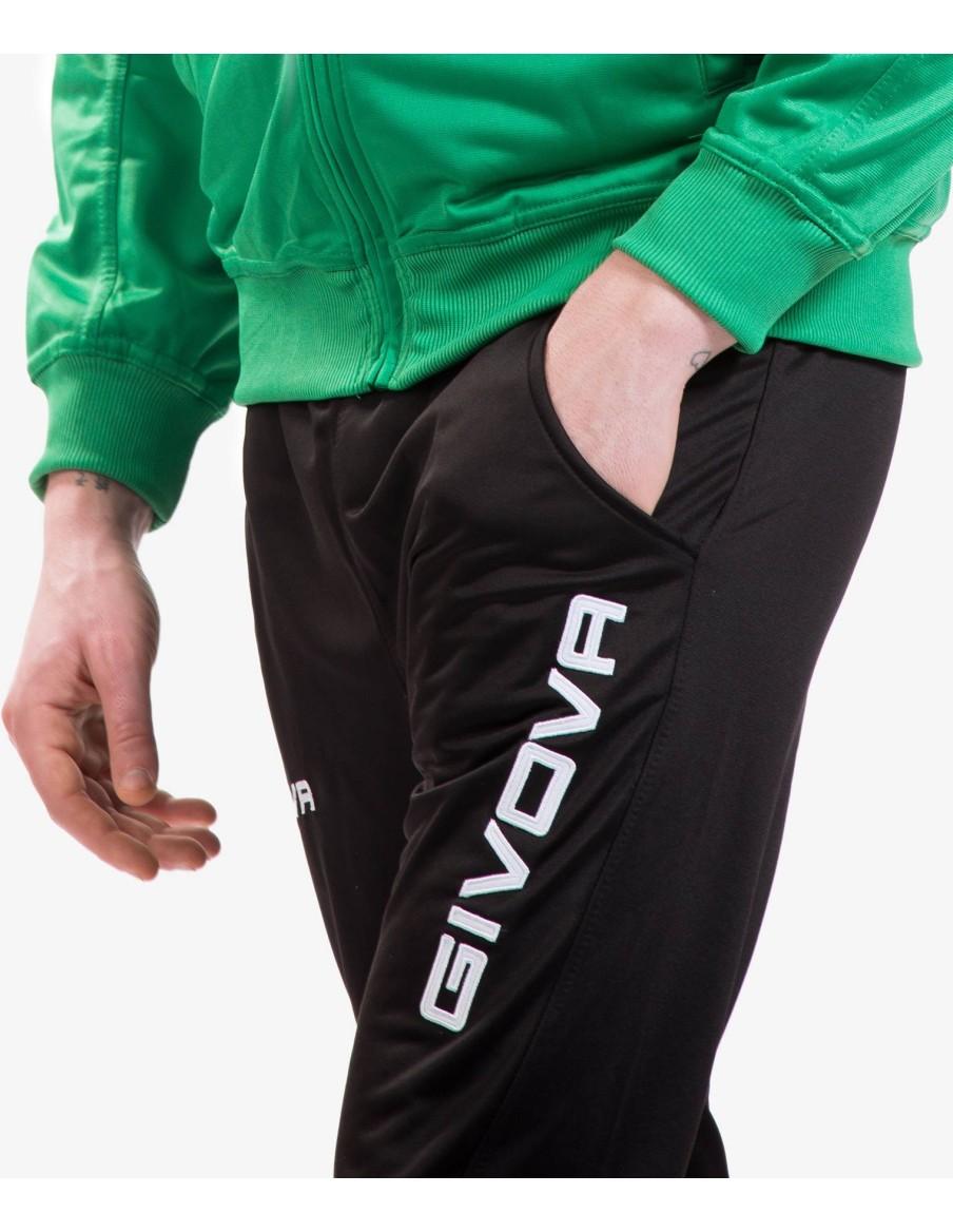 TRACKSUIT GIVOVA VISA YELLOW GREEN / BLACK