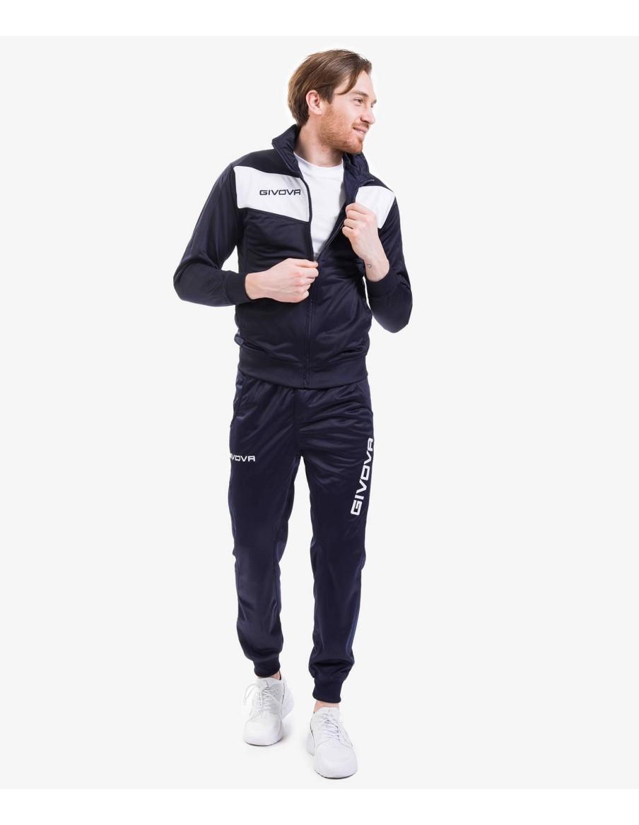 TUTA UOMO GIVOVA MODELLO VISA BLU / BIANCO