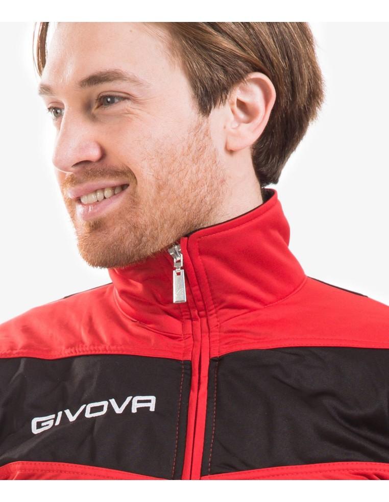 TRACKSUIT GIVOVA VISA RED / BLACK