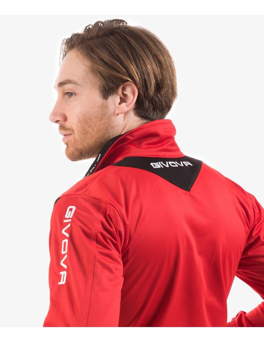 TRACKSUIT GIVOVA VISA RED / BLACK