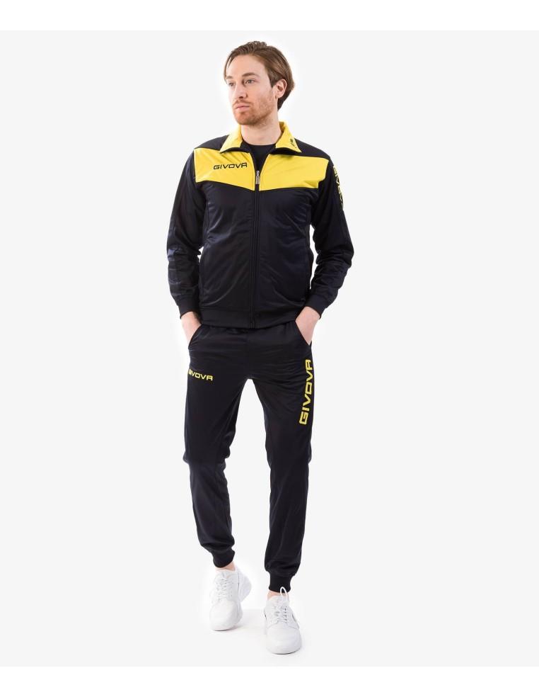 TRACKSUIT GIVOVA VISA YELLOW ROYAL/ BLUE