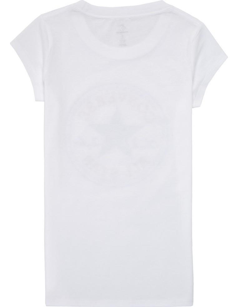 T-SHIRT RAGAZZA CONVERSE CHUCK PATCH TEE-...