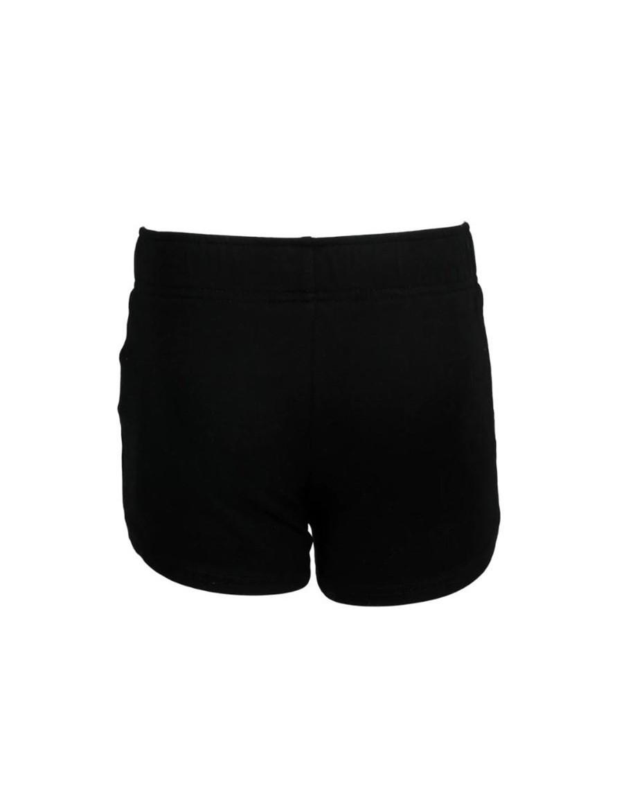 SCHWARZE CONVERSE CHUCK PATCH-SHORTS FÜR MÄDCHEN