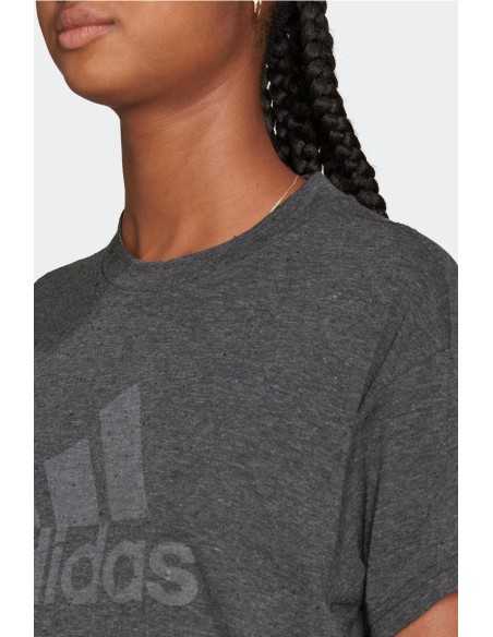 T-SHIRT DONNA ADIDAS FUTURE ICONS WINNERS 3.0 - GRIGIO