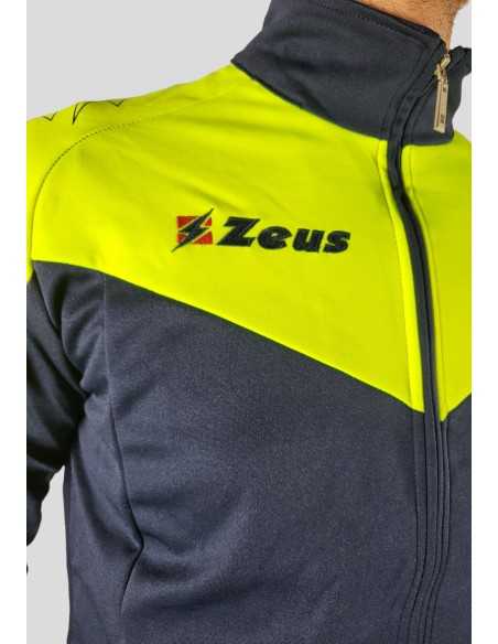 ZEUS ULYSSE Herren Sportanzug Trainingsanzüge BLAU / FLUO GELB