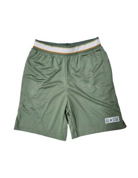 PANTALONCINO BAMBINO CONVERSE ALLIGATOR FRIEND - VERDE