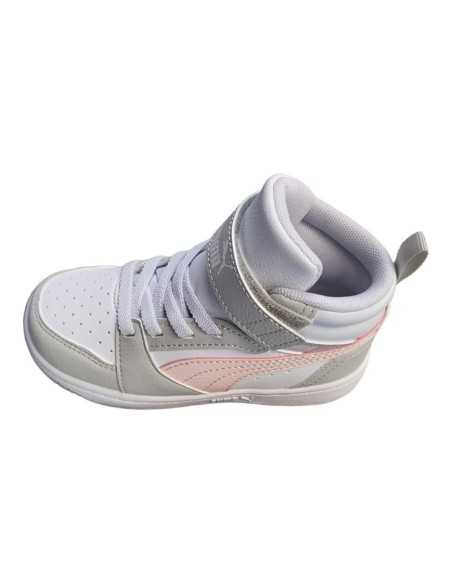 SCARPE BAMBINA PUMA REBOUND V6 MID - 396542-04